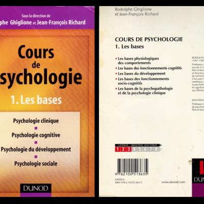 Biblio cours de psychologie les bases