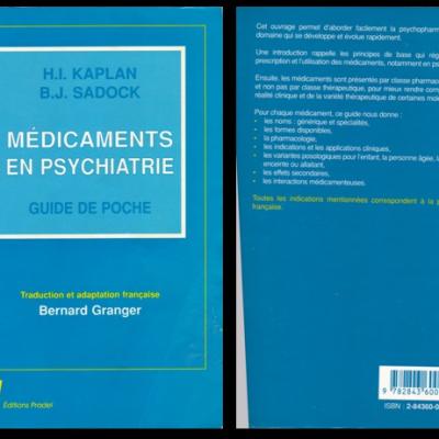 Biblio medicaments en psychiatrie kaplan sadock